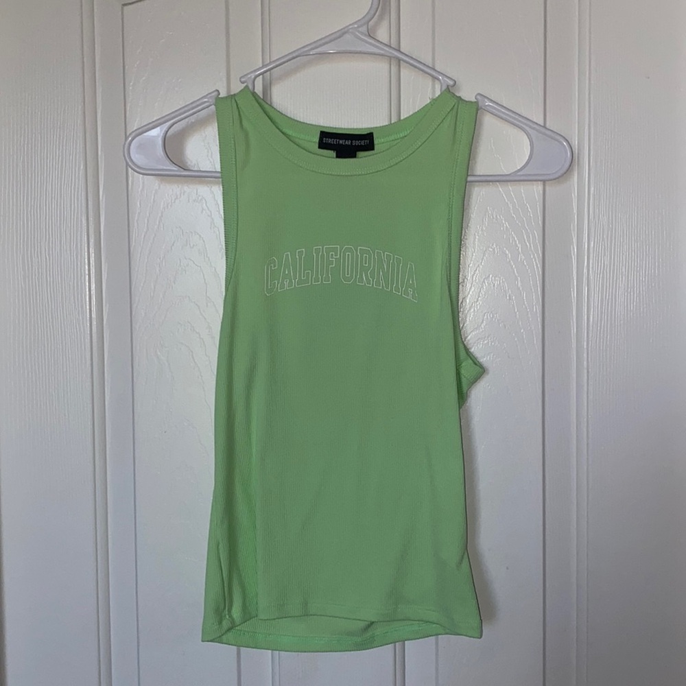 Green “California” Tank